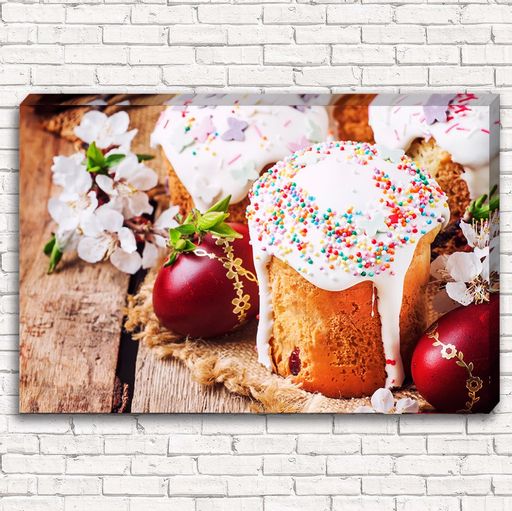 Скатерть Пасхальная коллекция 16 Габардин 145*145 см - Ros-decor фото 3