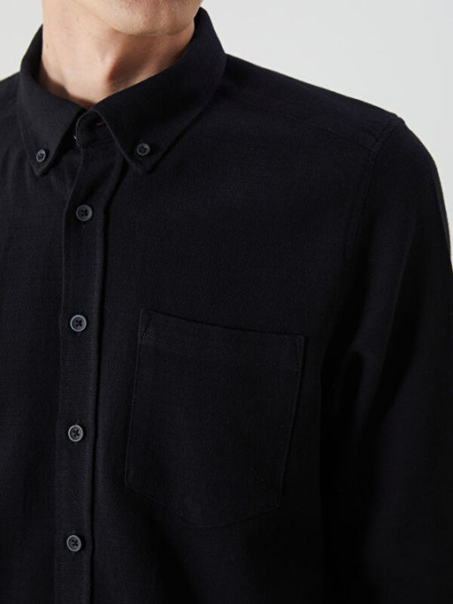 Slim Fit Uzun Kollu Arm?rl? Erkek G?mlek