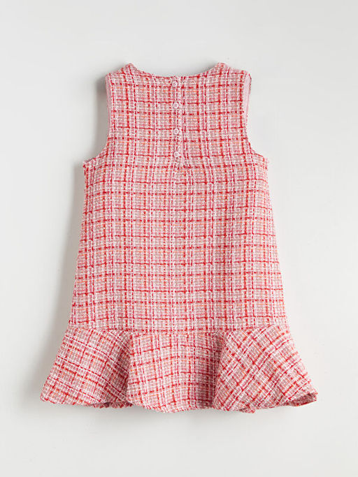 V Yaka K?z ?ocuk Elbise ve K?lotlu ?orap