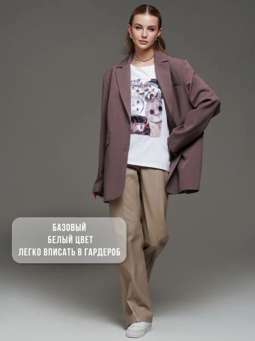 Футболка с шёлковой вставкой FSK068 - Sahar art lab фото 21