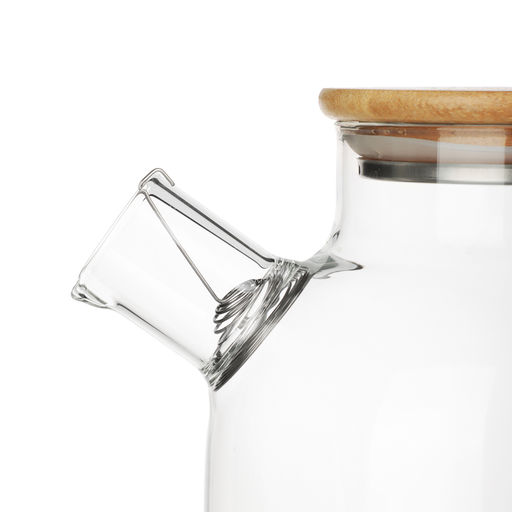 Чайник заварочный 1800мл,стекло, бамбуковая крышка тм VETTA Эко арт. 850-985