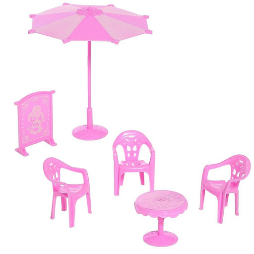 Кукольный домик «Коттедж» с куклами и аксессуарами