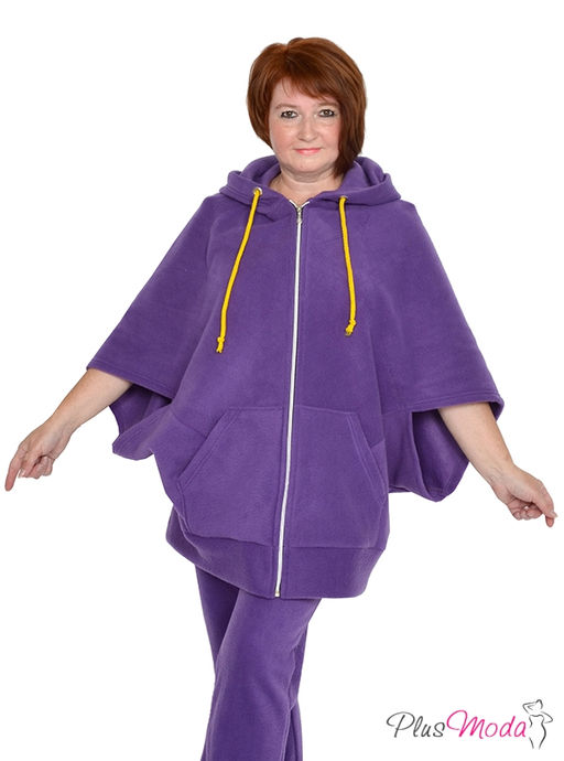 Толстовка Модель №949 размеры 44-84 - Plusmoda фото 3