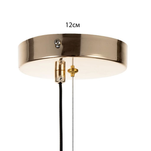 Светильник BayerLux «Кагнели» LED 36 Вт черно-золотой 47×47×24-110 см