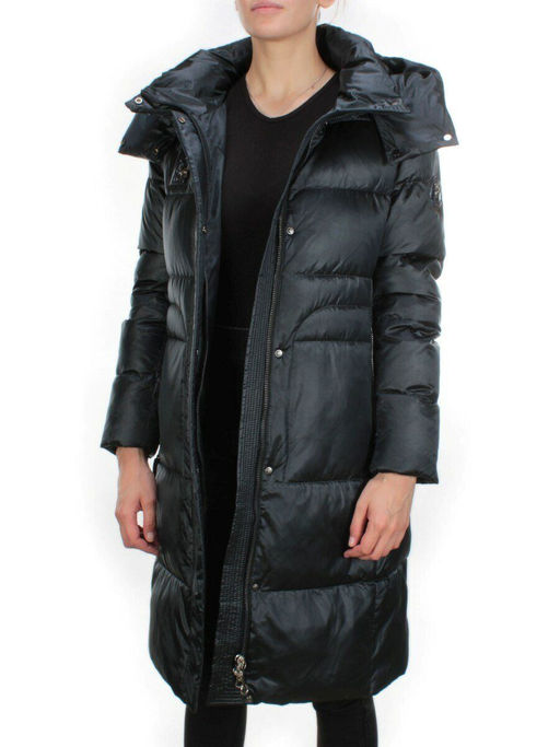 9110 DARK GREEN Пальто зимнее женское FLOWERROVE (200 гр. холлофайбера) - Fashion фото 10