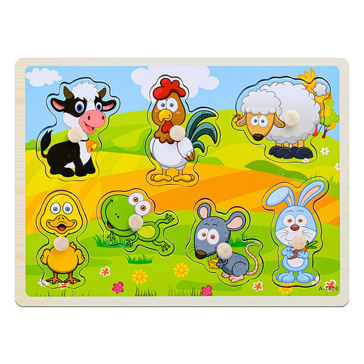 Пазл-вкладыш Малыши - Щепочка фото 2