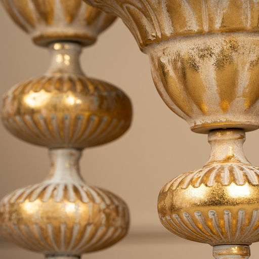 Подсвечник металл «Ярусы» для одной свечи 16×16×31 см