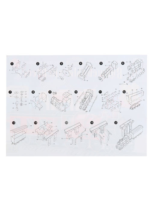 УЦЕНКА Конструктор 3D Волшебный экспресс