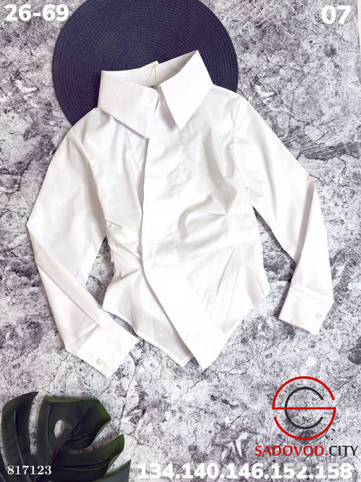 Школьная блузка для девочки