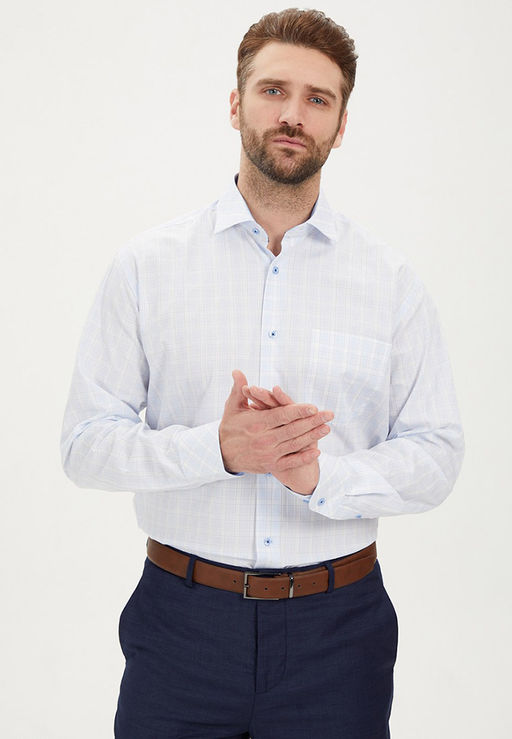 Сорочка мужская длинный рукав GREG 125/111/8293/1p  фото 9