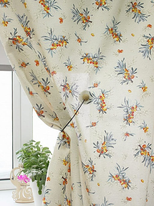 Рогожка Облепиха, ш.1.5м, хлопок-100%, 165гр/м.кв - Купава фото 5