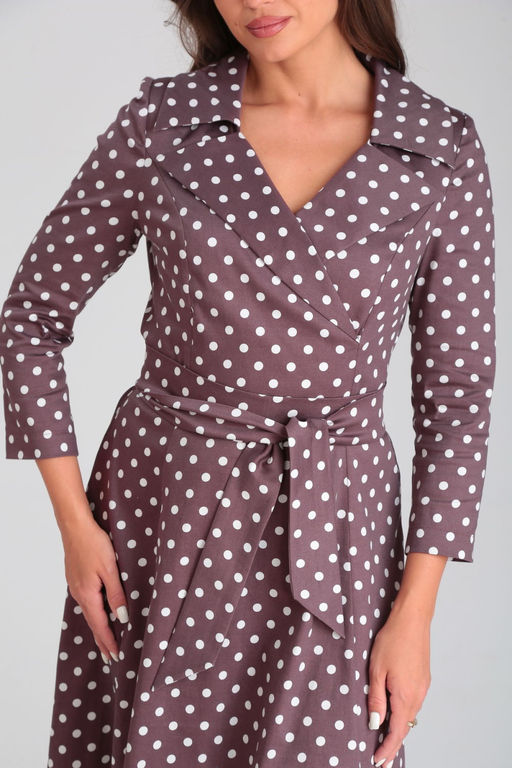 Платье AMORI 9756 дымчато-розовый  фото 3