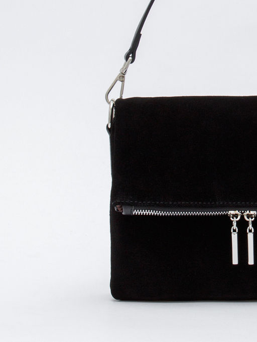 Сумка 8360F black Polina&Eiterou