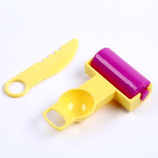 Формочки для лепки, набор 12 шт., валик, инструмент, цвет МИКС - Simaland фото 3