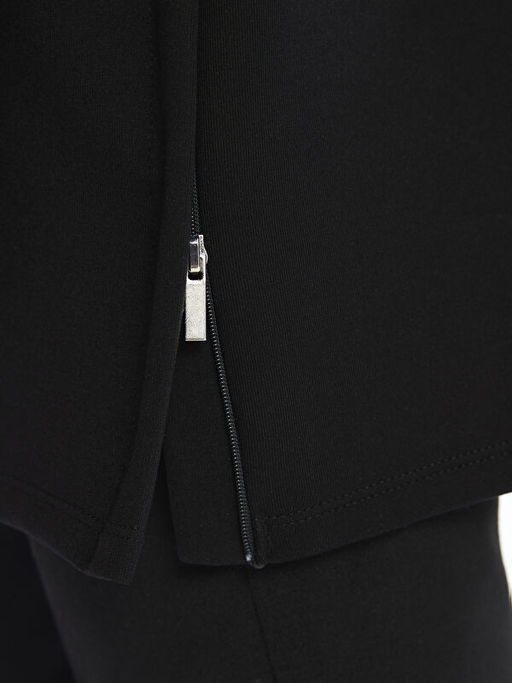 Bisiklet Yaka D?z Uzun Kollu Kad?n Tunik