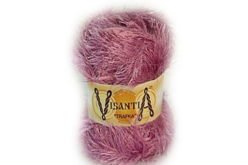 Травка однотонная (Trafka) пряжа Visantia 100%полиэстер 5х100г/150м  фото 8