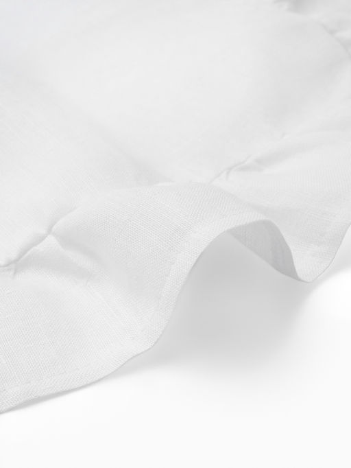 Набор салфеток «Этель» Ivory, 30×40 см-4 шт., белый, 100% лён 170 г/м²