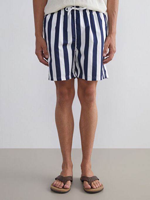 K?sa Boy ?izgili Erkek Deniz ?ortu