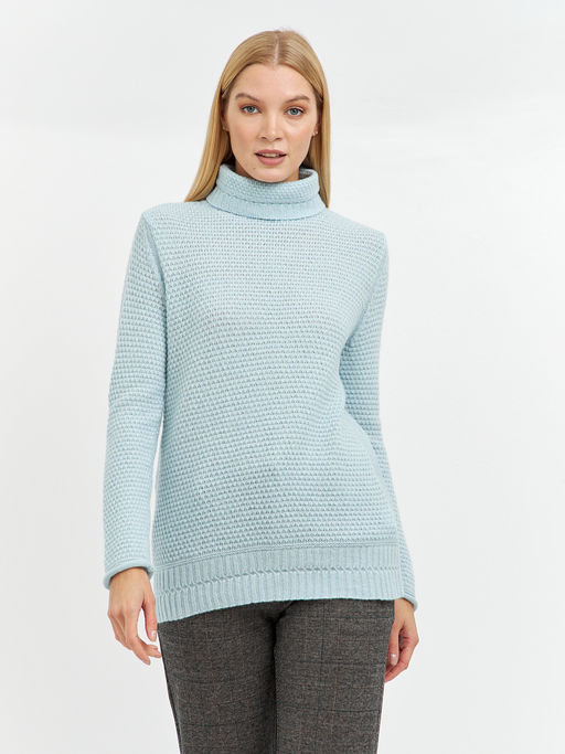 водолазка женская шерстяная прямого кроя - Glenfield фото 3