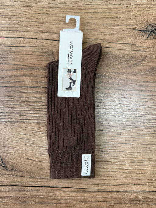 BK849 Носки, 1 пара КОРИЧНЕВЫЙ
