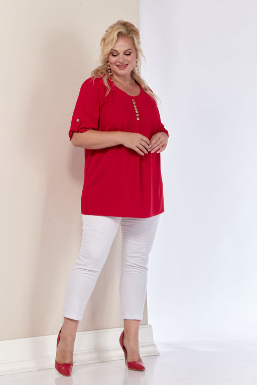 Блуза SHETTI 4053 красный