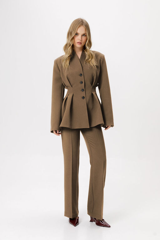 Брюки Pirs 6343 капучино