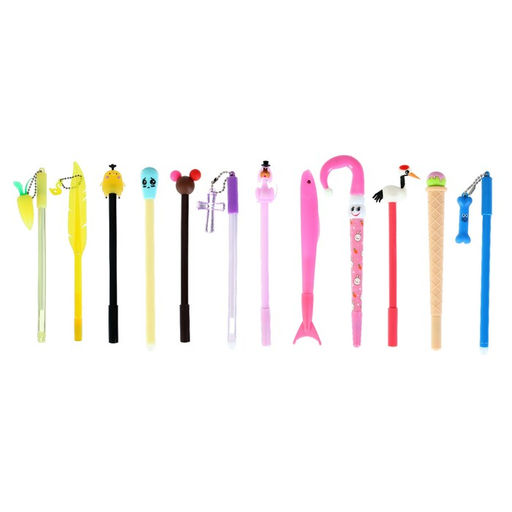 Ручка гелевая-прикол Calligrata «Пупс в шапочке», МИКС (штрихкод на штуке)