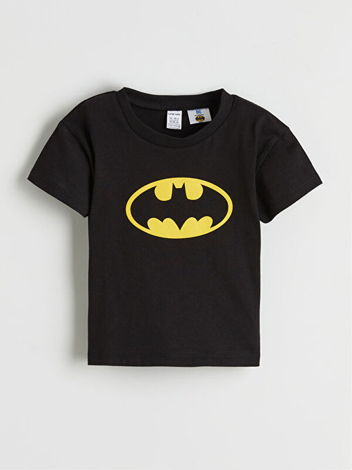 Batman Bask?l? Erkek Bebek Ti??rt ve ?ort