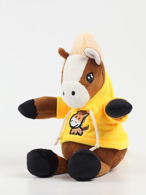 Мягкая игрушка «Лошадь в худи», 18 см