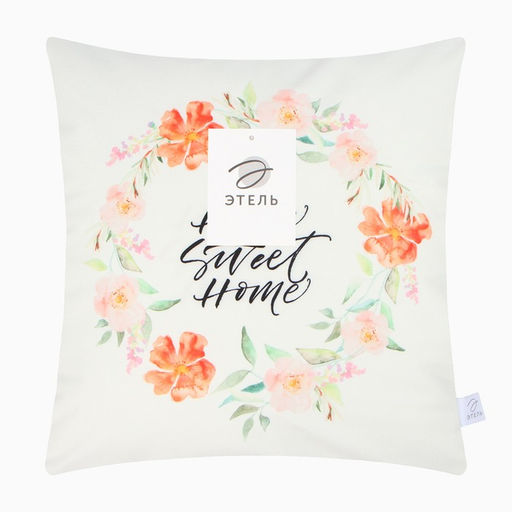 Набор декоративных наволочек Flowers - 4 шт., 40?40 см, велюр
