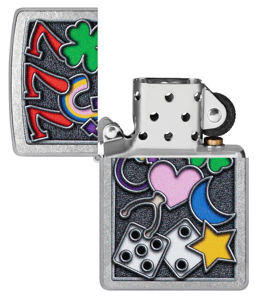 Зажигалка ZIPPO Талисманы удачи | All Luck 48682  фото 4