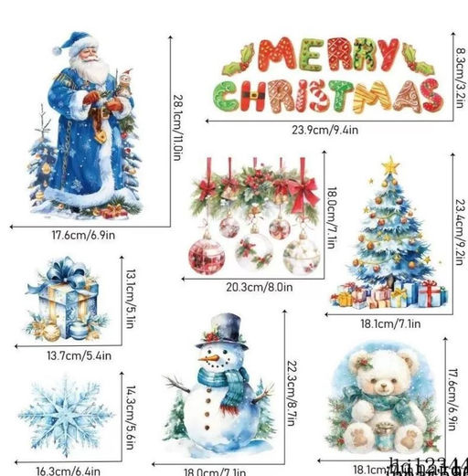 Наклейки на окна ДВУСТОРОННИЕ. 9листов - Family фото 5