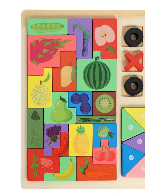 Деревянный пазл «Тетрис» 3 в 1