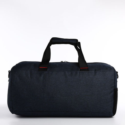 Сумка спортивная на молнии, длинный ремень, цвет синий - Simaland фото 3