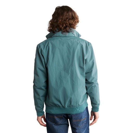 Куртка Timberland Jacket Mount Lafayette Bomber зеленая  фото 6