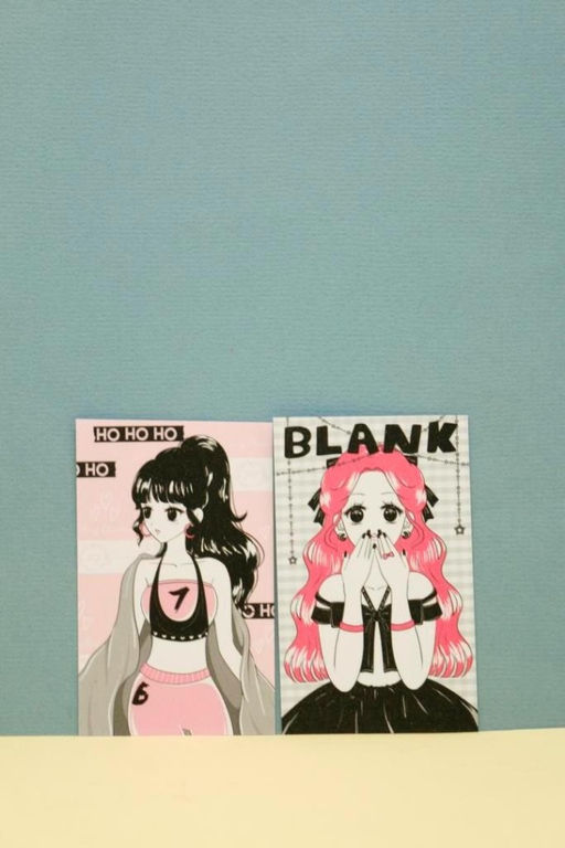 Наклейки "Pink girl"