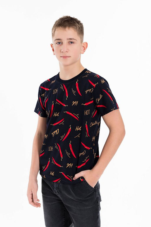 Футболка М222063ж Синий