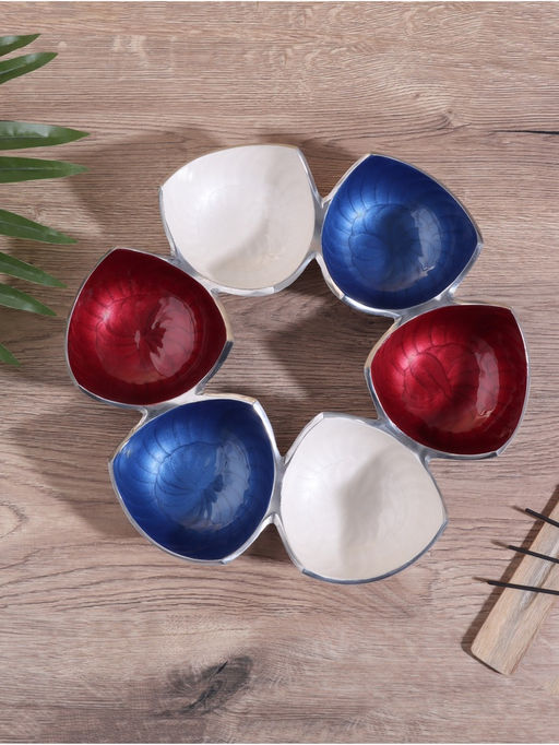 Менажница Триколор алюминий 29х29х3,5 см - Simaland фото 2