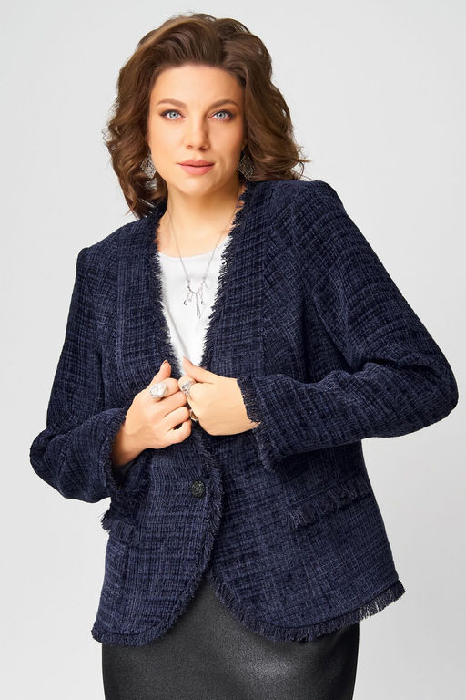 Костюм FITA 4053-Р черно-синий - Diamant фото 9