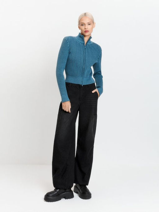 10200370035 Кардиган жен. Mercado сине-зеленый - Concept club фото 8