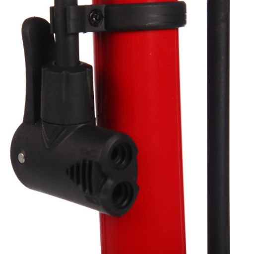 Насос напольный с манометром COMIRON SARMA алюминиевый корпус алюминиевая ручка литая алюминиевая база манометр 2,5 32*630 мм, 506 см3, 11 бар/уп 10/ - Галеонтрейд фото 5