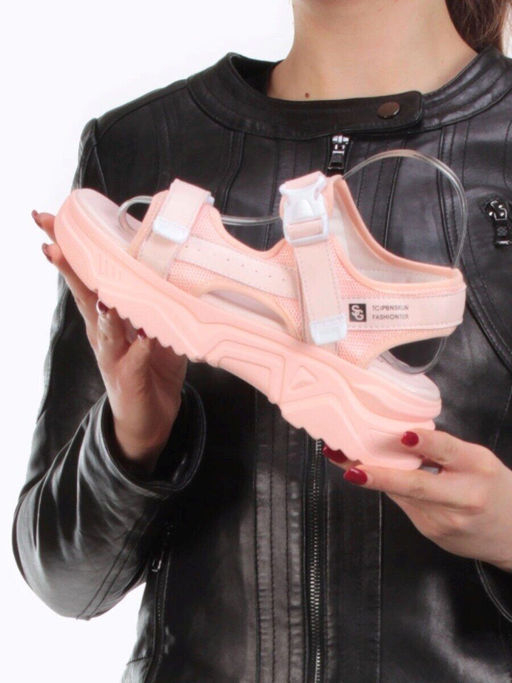 08-PED91-5 PINK Босоножки (натуральная кожа, стелька натуральная кожа) - Фабричный китай фото 2