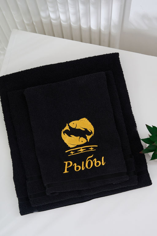 14418/10 Знаки зодиака полотенце махровое плотность 350гр