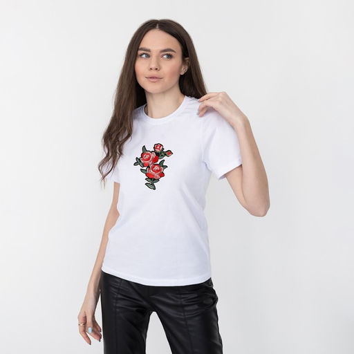 Цена за 5 шт. Термоаппликация Розы, 16.5?12 см, разноцветная