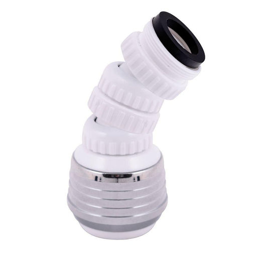 Насадка-рассеиватель на кран (экономитель воды) пластик. 8х3,5х3,5см (VL34-44)