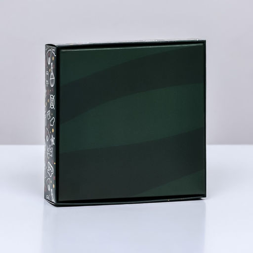 Коробка под 4 конфеты, 23 Февраля 12,6 х 12,6 х 3,5 см - UPAK LAND фото 2