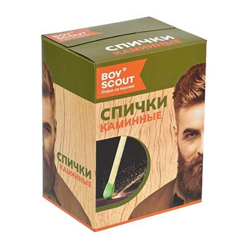 BOYSCOUT Спички Каминные 205 мм, 40 шт (отгрузка кратно 20 шт.) /40/20  фото 4