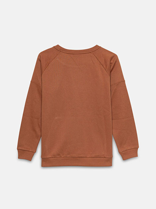 Bisiklet Yaka Erkek ?ocuk Kal?n Sweatshirt - Waikiki фото 2