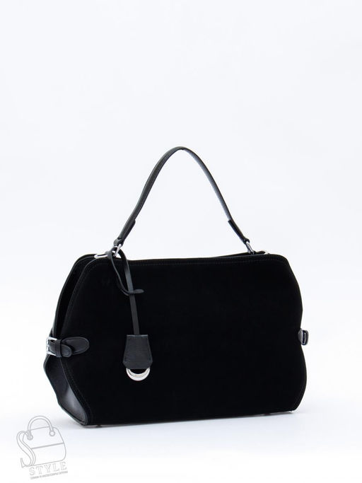 Сумка женская кожаная 1155VG black  Vitelli Grassi