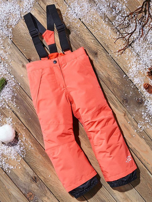 Зимние мембранные штаны для девочек LUPILU синие  фото 9